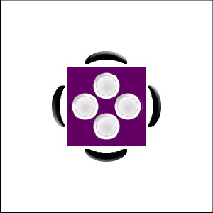 Rental store for 36 inch square bistro table in STOREAREA2