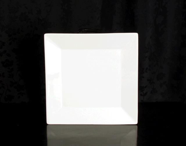 Rental store for 8 inch sq white dessert salad plate in STOREAREA2