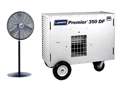 Rent heating cooling